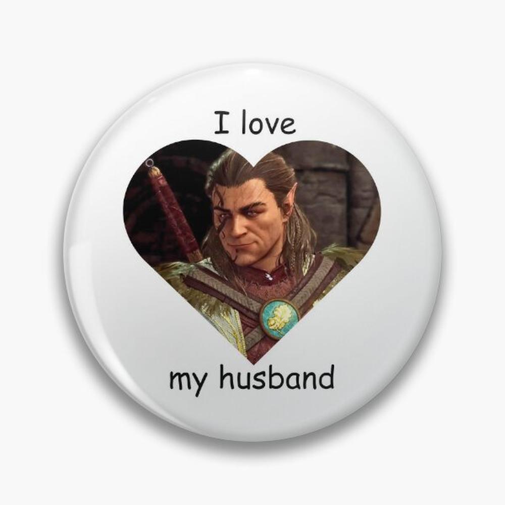 Ethnic Modern Fashion - I love halsin Pin Buttons Brooches