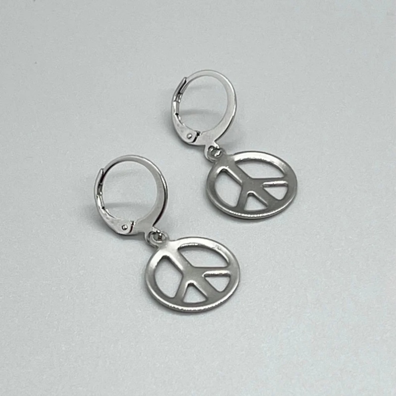 Stainless Steel PEACE SIGN Lev - Go Ethnic Fashion ulasan dan harga