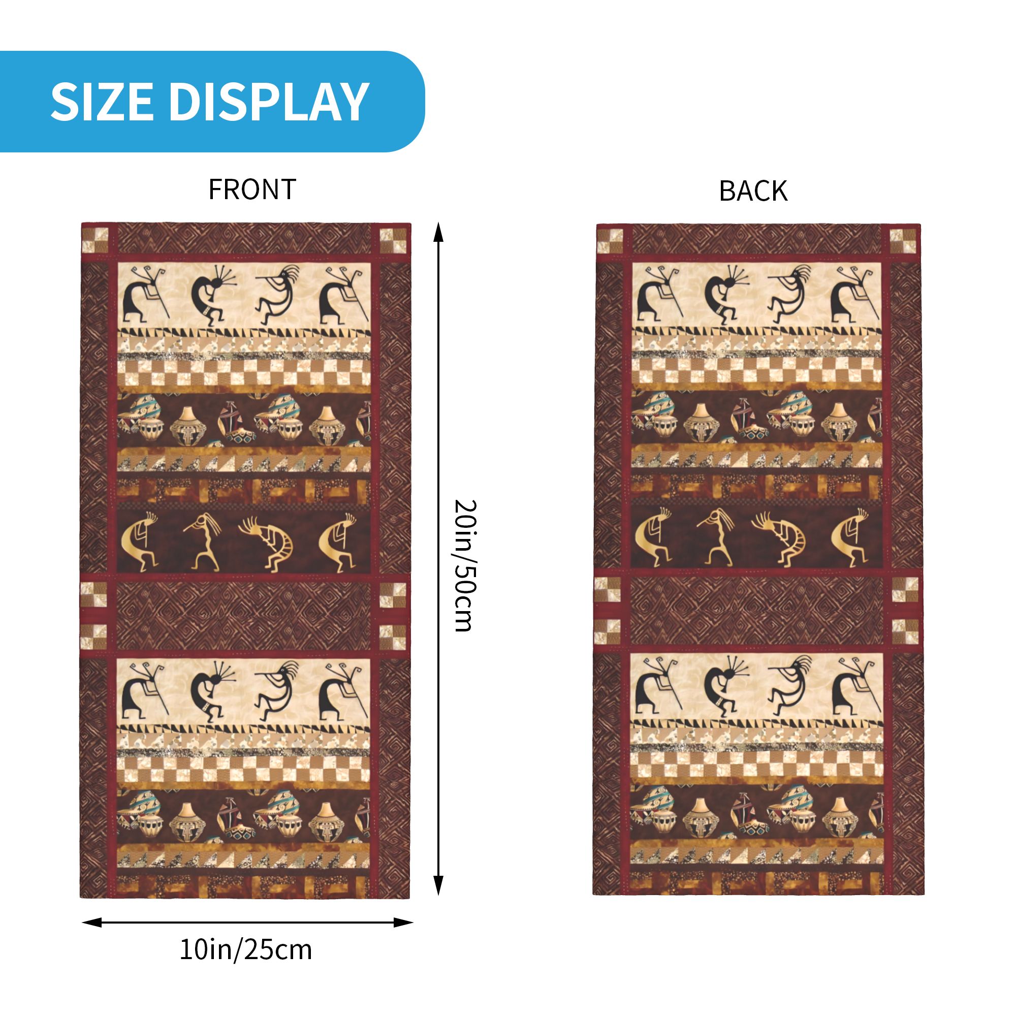 Custom Kokopelli Winter Headba - Ethnic Fashion Design ulasan dan harga