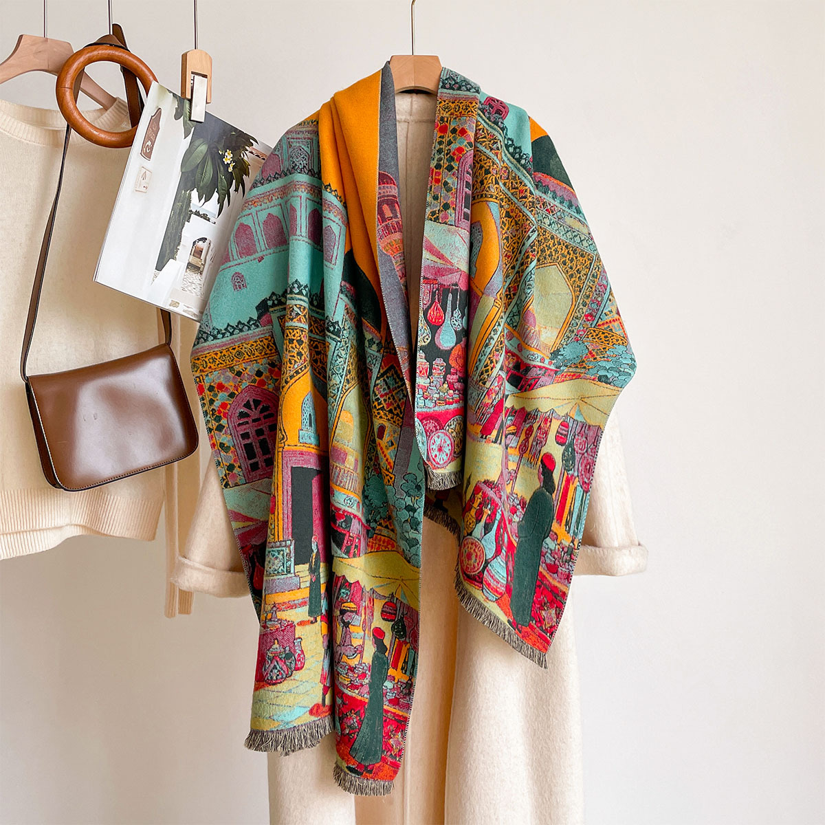 Autumn Winter Women Imitation  - Go Ethnic Fashion ulasan dan harga