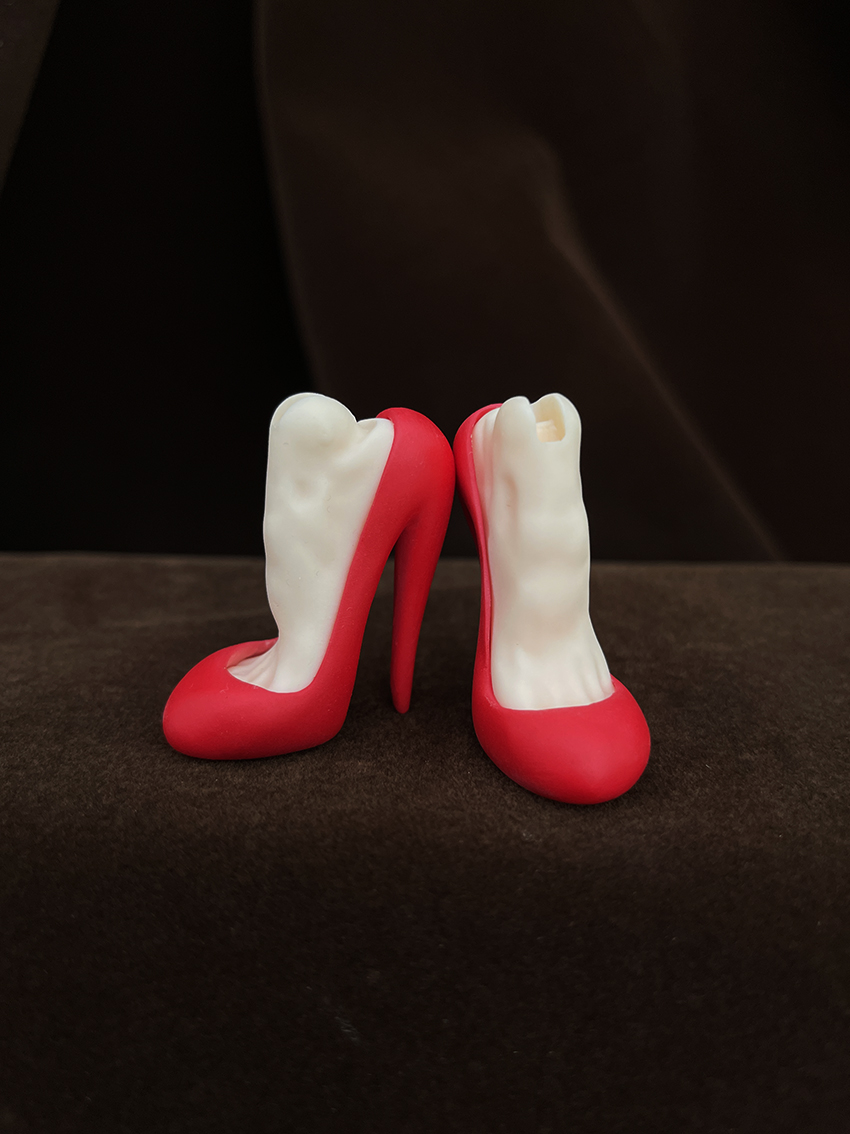 BJD doll 1/4 high-heeled shoes - Ethnic Modern Fashion ulasan dan harga