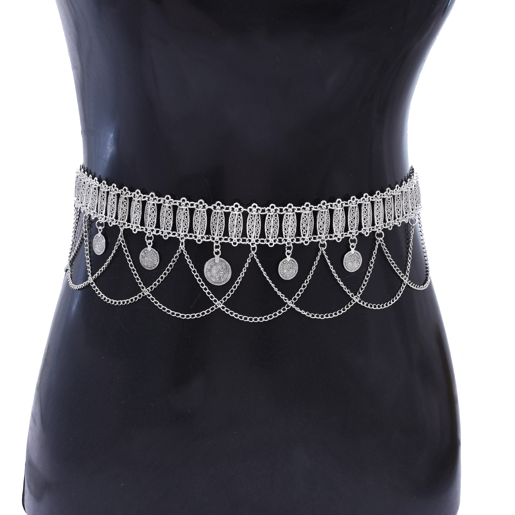 Niche Retro Design Silver Carv - Ethnic Fashion Co In ulasan dan harga