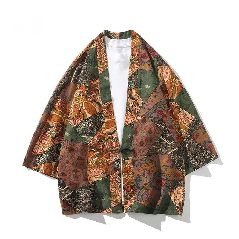 Ethnic Style Print Yukata Men  - Ethnic Fashion Women ulasan dan harga